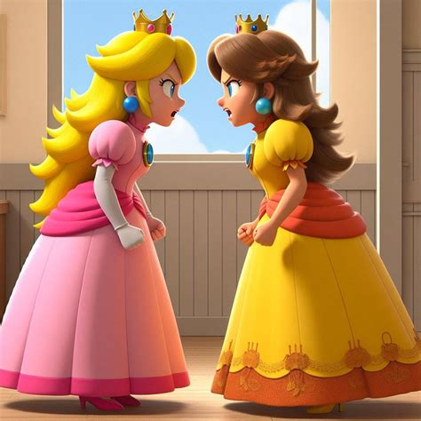 Princess Peach vs. Princess Daisy